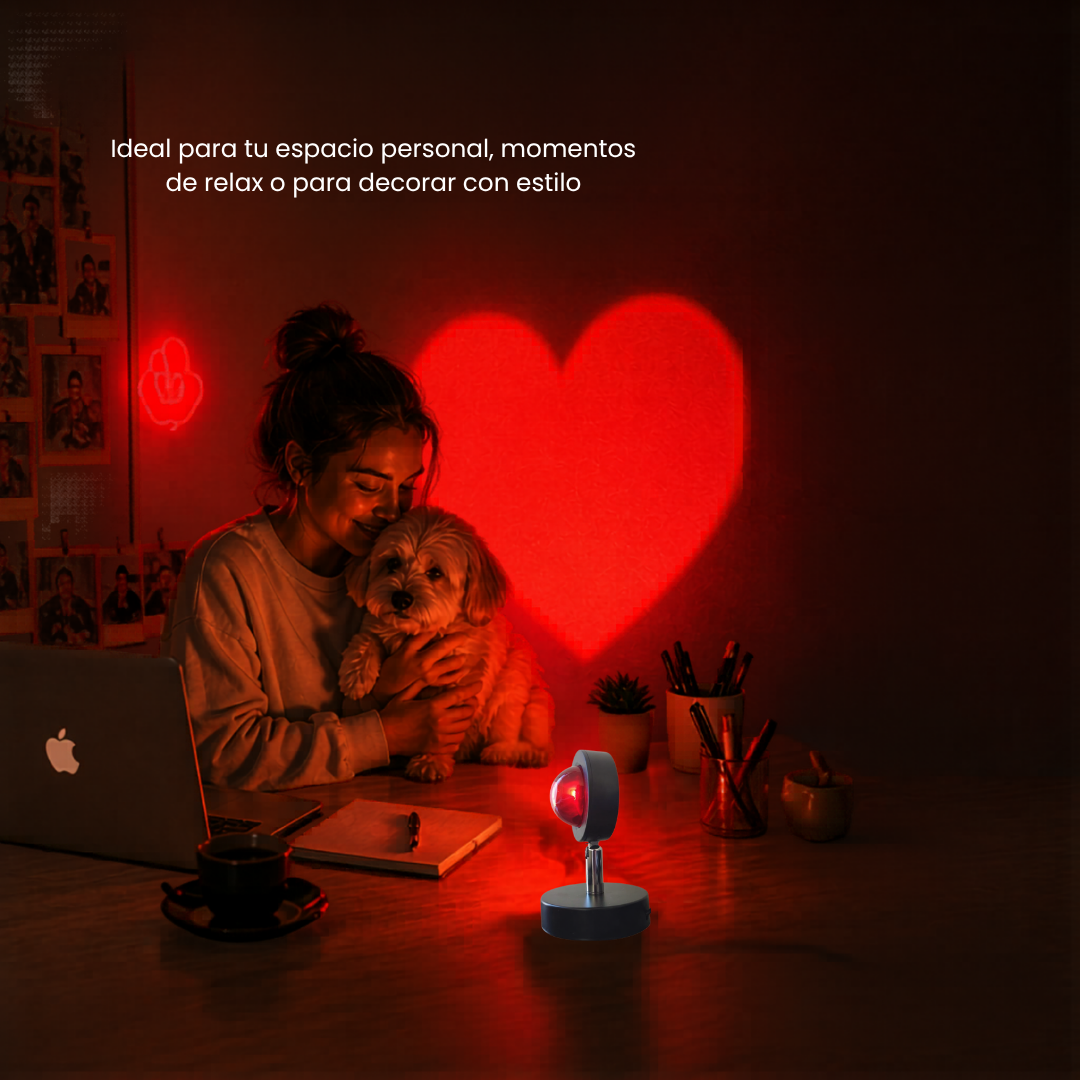 Proyector de Luz Corazón